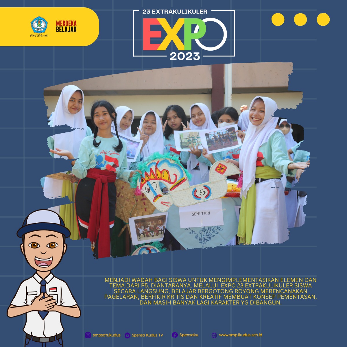 Gali Potensi Siswa Baru Melalui Demo Ektrakurikuler